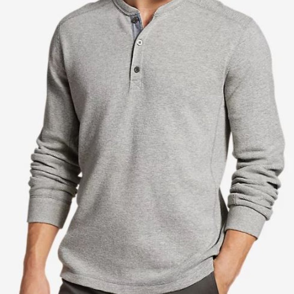 Eddie Bauer Waffle Thermal Henley / Long sleeve